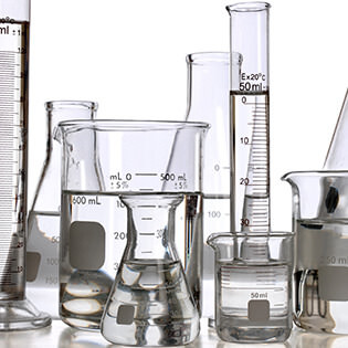 test tubes and beakers
