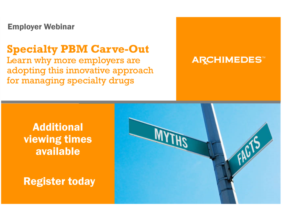 Webinar:  Specialty PBM Carve-Out
