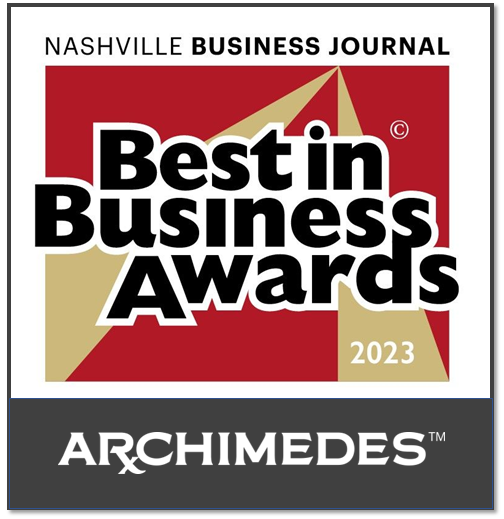 Archimedes Receives 2023 Best in Business Award